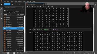 Sympy 7. Matrices con calculo simbólico en Python