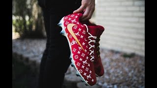 HOW TO: CUSTOM CLEATS  | LV SUPREME BAPE | THE ULTIMATE PREP GUIDE
