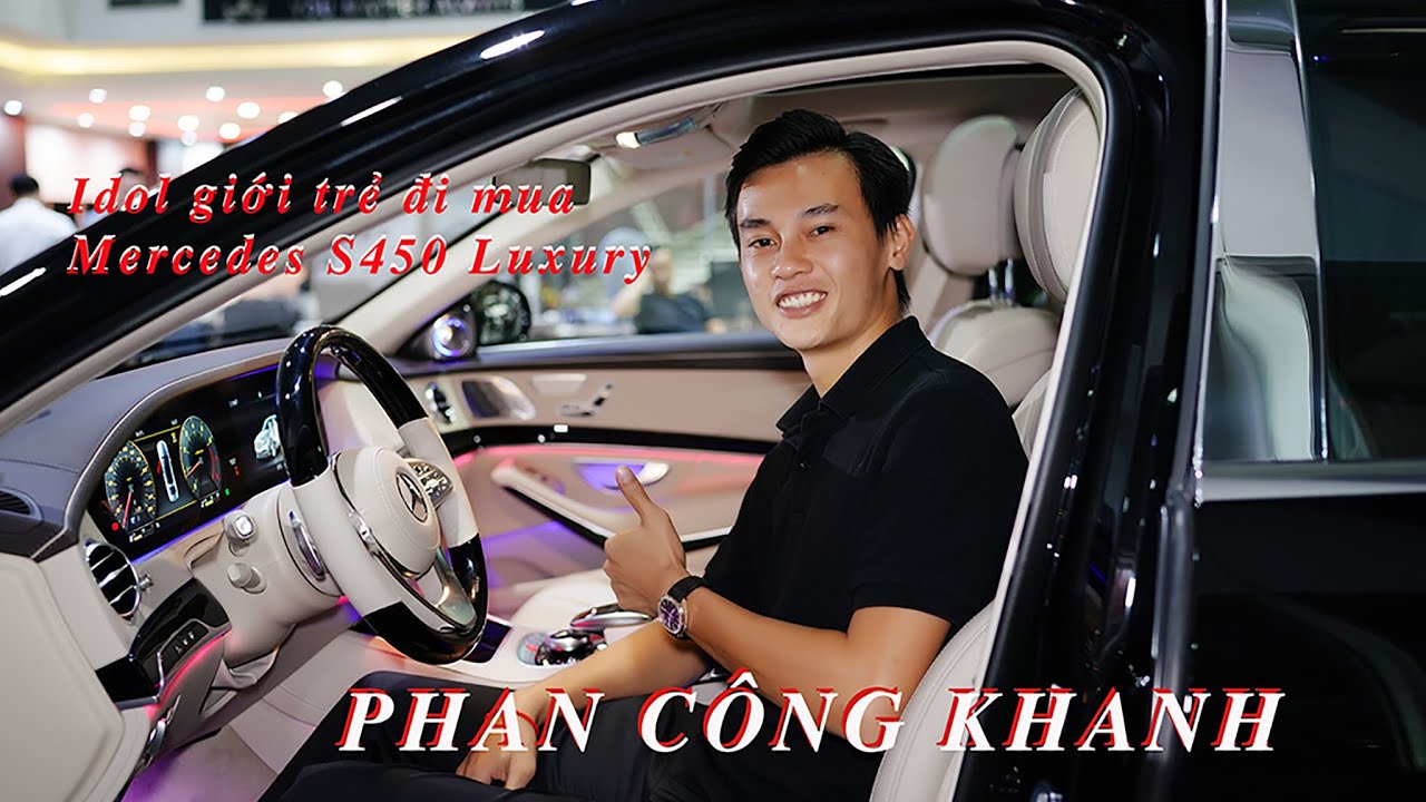 Idol Giới Trẻ Khanh Supper lái McLaren 720s Spider đến nhận xe S450 Luxury