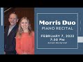 Capture de la vidéo 2022-02-07 Morris Duo Piano Recital