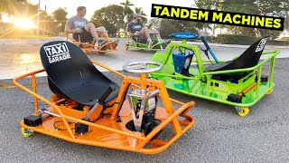 Crazy Cart Nature Trail Mayhem! // Tandems POV with our 900w 48v's 