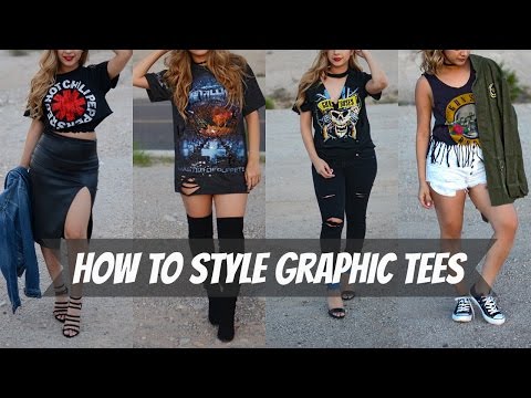 distressed band tee dress