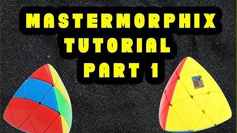how to solve mastermorphix cube layer 1 & 2 (part 1/2)