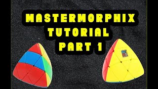 how to solve mastermorphix cube layer 1 & 2 (part 1/2)