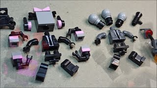 Tvwoman Headphone Vs Microphone Man | Assembling Lego Minifigures Skibidi Toilet (unofficial)