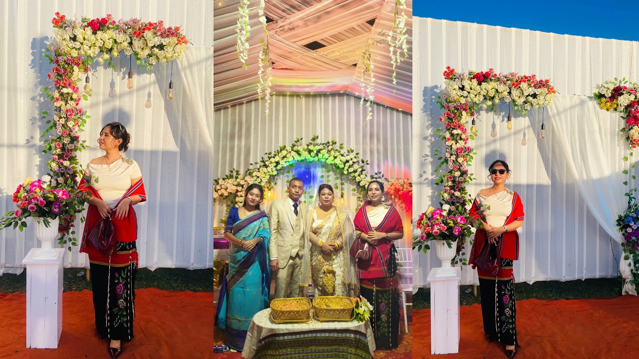 Saijak Weds Tirima ❤️ Attended First Wedding Of The Season #wedding #vlog