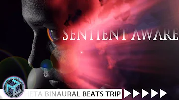 ⇋SENTIENT AWARE⇌Theta Binaural Beats TRIP With ENGAGING 3D AUDIO ASMR Brainwave Meditation Music