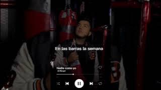 El Burger - Nadie como yo (Lyric Video)