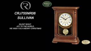WSM Sullivan CRJ755NR06 Rhythm Clock Video springfieldclock net