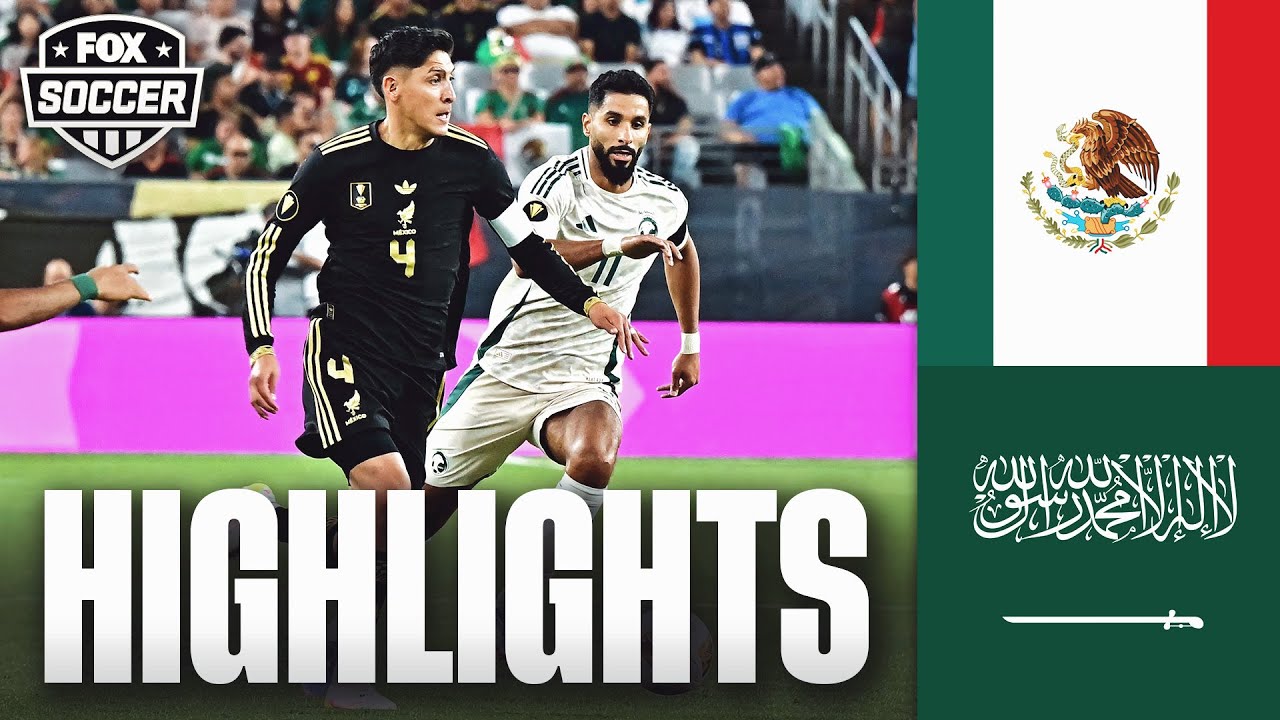 Mexico vs Saudi Arabia in the Gold Cup!