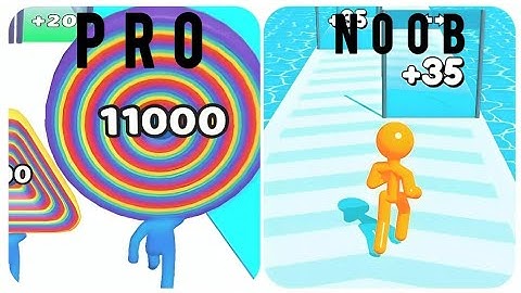 Noob vs Pro | Layer Man Run Vs Tall Man Run | Funny Gameplay Battle