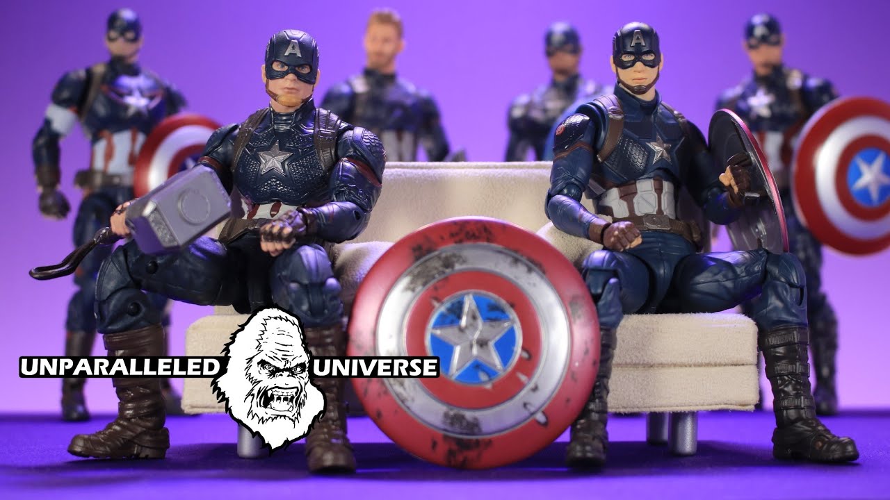 2019 Marvel Legends Thanos BAF Avengers End Game CAPTAIN AMERICA 6/" Figure MOC