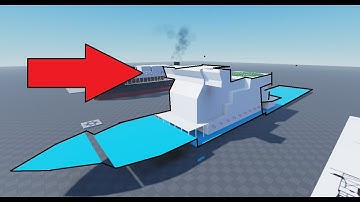 Building a ship from scrach in Roblox Studio part 3 More Superstructure!