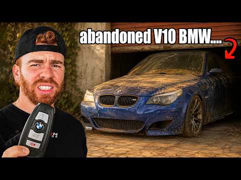 I BOUGHT an ABANDONED V10 BMW M5 to Rebuild and It Ended in Disaster..