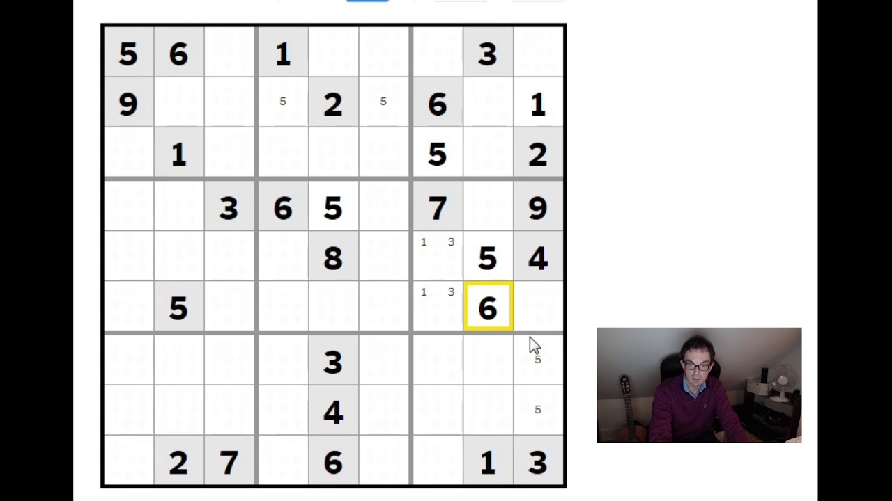 Hard Sudokus Seem This Shows You What To Do! - YouTube