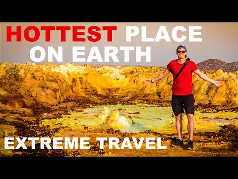 Video: Dallol, Etiopien: The Hottest Place on Earth