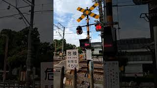 踏切 電車 動画 JR南武線 昇松 railroad crossing japan