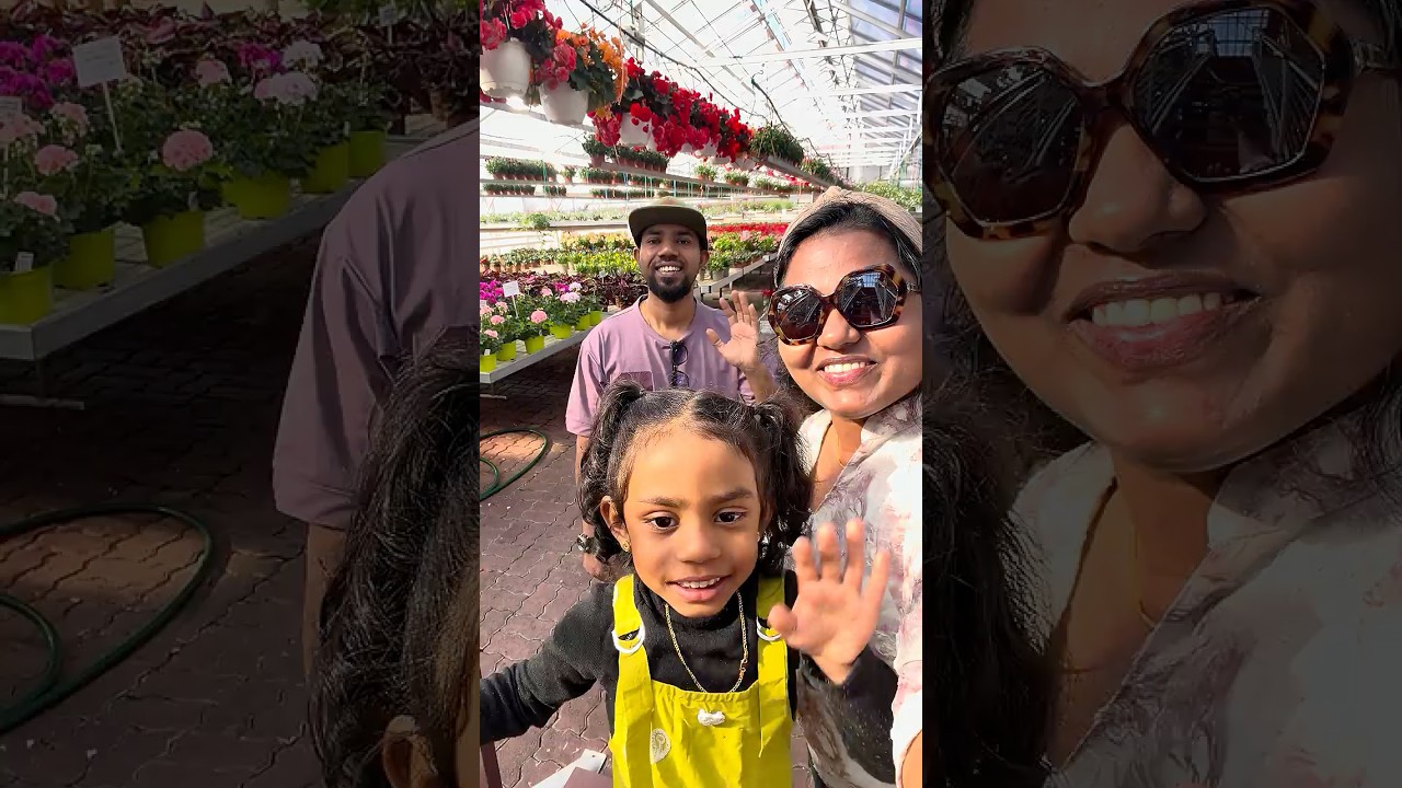 പൂക്കൾക്കണ്ട് നാഗവല്ലിയായി 😀#mallusinfinland #minivlog #familyvlog