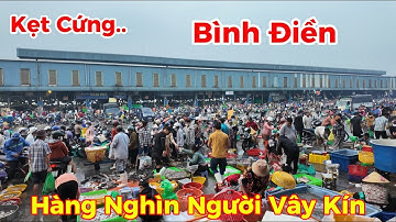 Chuyện lạ “Chợ Bình Điền” hàng nghìn người vây kín Cá tôm đổ đóng như núi 