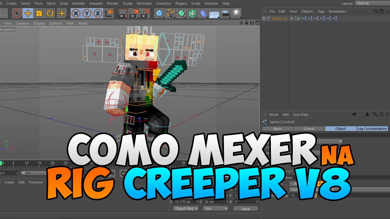 Como Mexer Completamente na Rig Creeperdoesmcpe v8 "Bem Explicado" ‹ Vilão ›