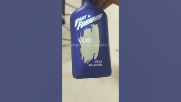 VODAK bottle screen printing machine with factory price @Shenzhendstarmachinecoltd