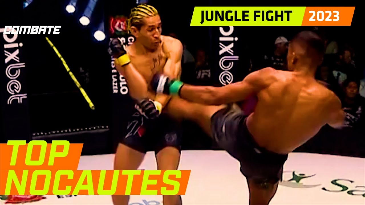 MELHORES NOCAUTES DO JUNGLE FIGHT 2023 | ESPECIAL | Combate.globo