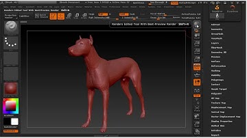 Navigating the Canvas in Zbrush