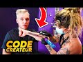 Je me suis fait TATOUER mon CODE CRÉATEUR Fortnite... (à vie)