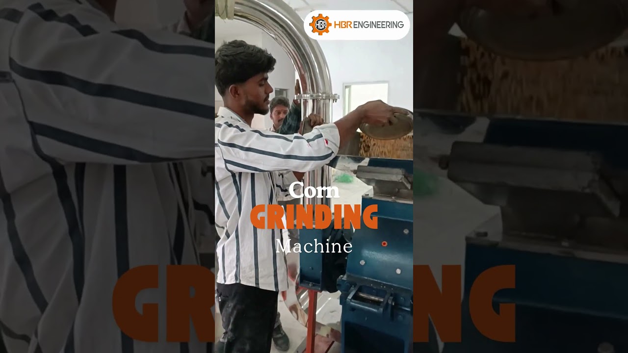 Top Corn Grinding Machine Manufacturer | HBR Engineering Grain Milling Solutions 