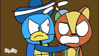 Willy weasel vs Tito turtle