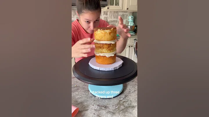 HOW TO STACK & FILL TALL MINI CAKES | THE FLOUR GIRL