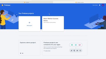 03 Connect to the Firestore database from React Native app (Expo)