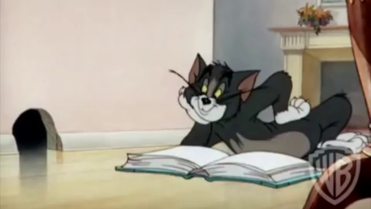 Tom reads a Book (2) YouTube