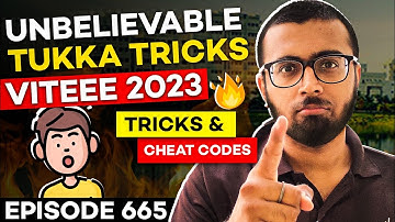 VITEEE 2023: Unbelievable Tukka Tricks🔥| Tricks & Cheat Codes #665 #viteee2023 #tukkatricks