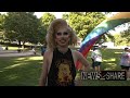 Parasol Patrol guards LGBTQIA+ Color Run pride event in Bellefontaine, Ohio