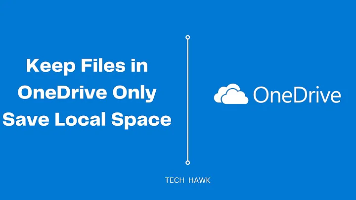 How to Keep Files OneDrive Only But Not in Computer | Clear Disk Space Back Up to OneDrive