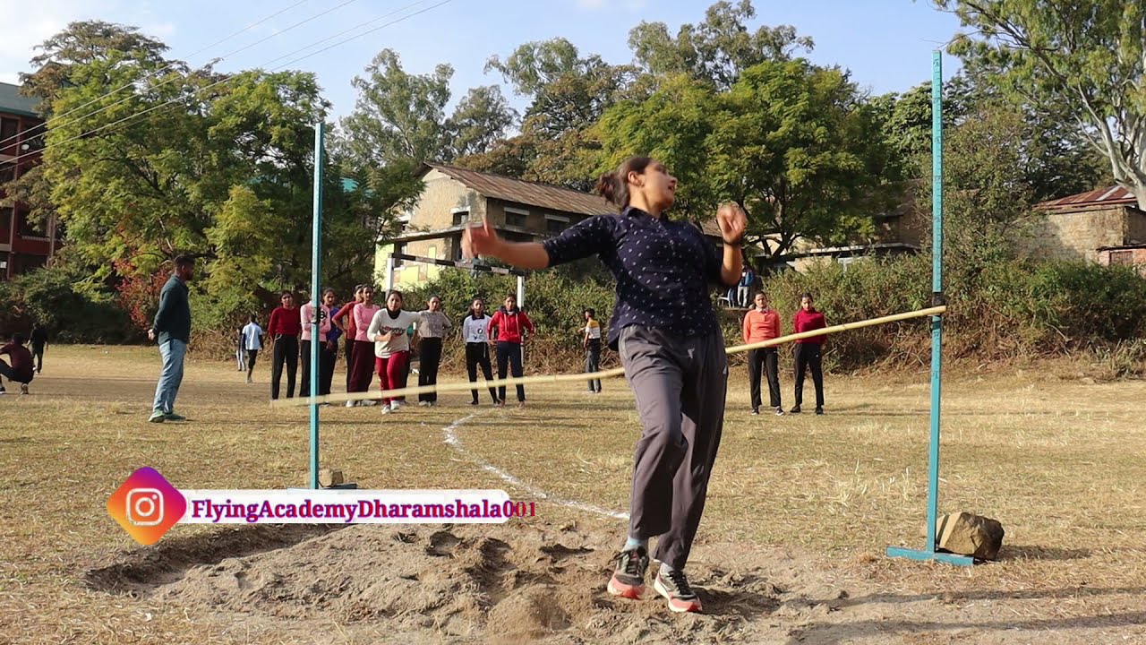 लडकियां High Jump की तैयारी केसै करें ? | High Jump Practice For Hp Police