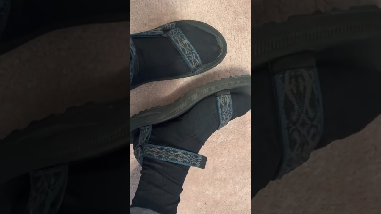 Hiking sandals and Nylon socks ..