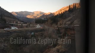 California Zephyr Train - Amtrak Sacramento to Reno Worldmark Wyndham - Vlog