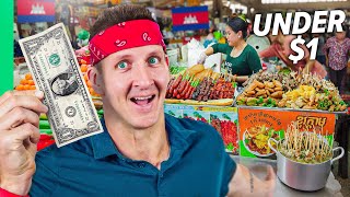 5 Levels of Street Food in Asia's Cheapest Country!!