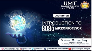 Introduction to 8085 Microprocessor | Electronics & Communication Engineering | B.Tech  (ECE)