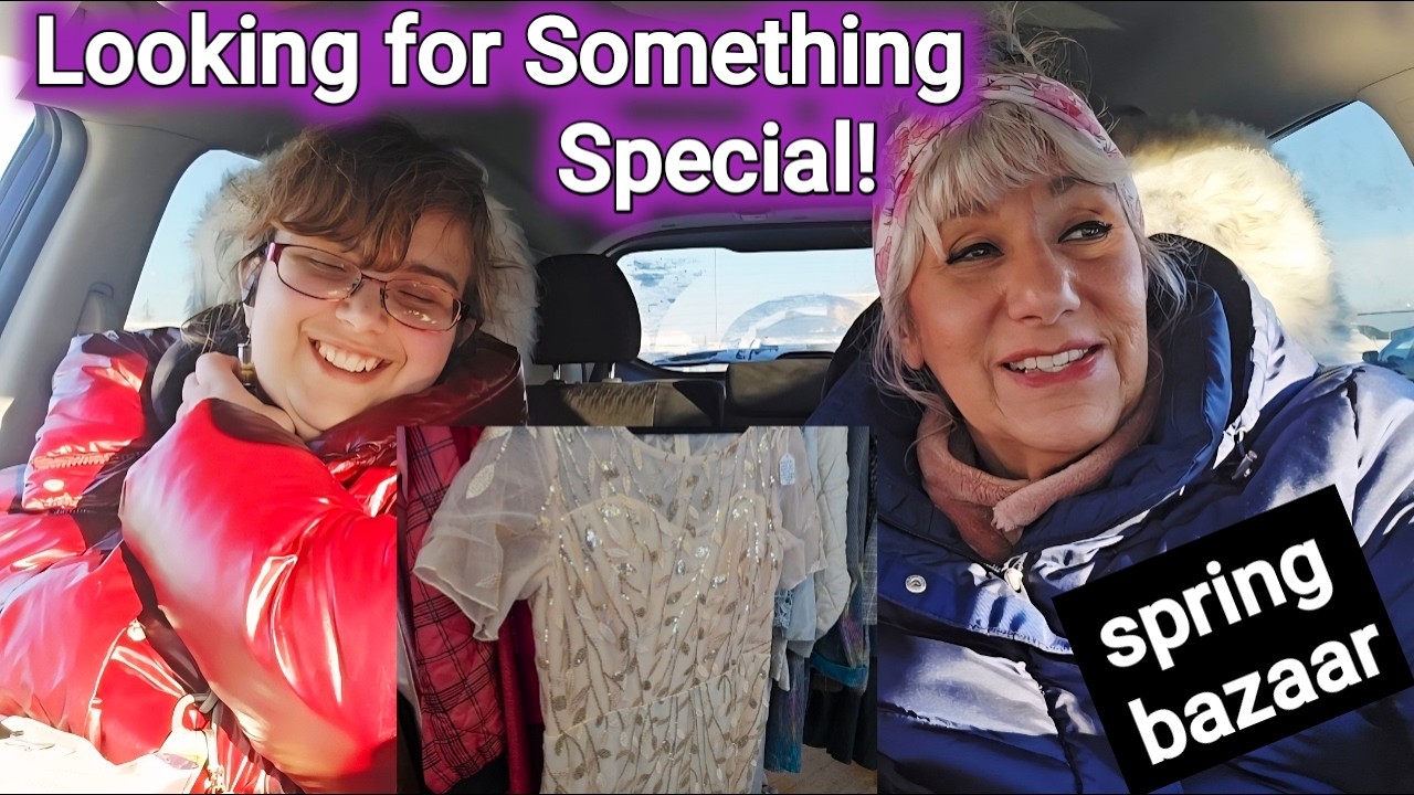 Some shopping and a Pre Spring Bazaar | Did I say Yes to the Dress? | Fairbanks, Alaska