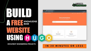 Build a Free Knowledge Base Website Using Hugo (30 Minute Tutorial)
