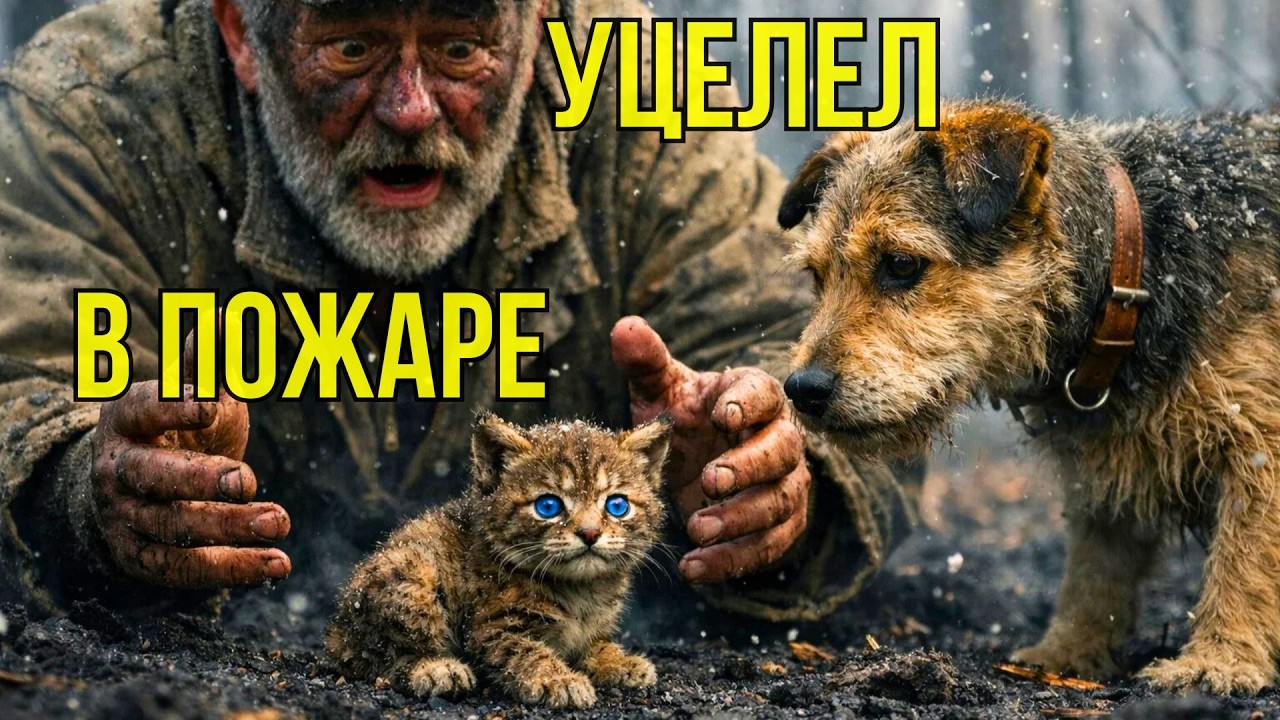 ВСЁ СГОРЕЛО, но из пепла раздался ПИСК... Лесник не поверил своим глазам!