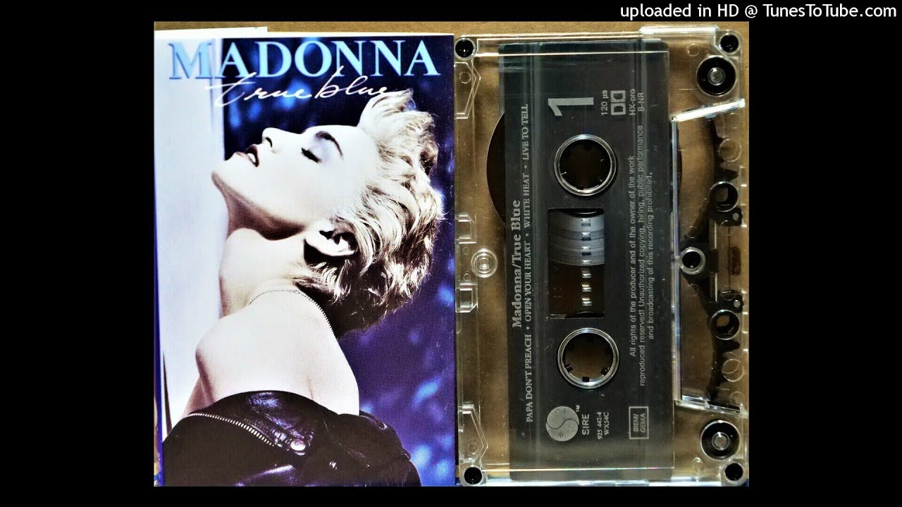 PAPA DON'T PREACH」 MADONNA (Cassette tape) - YouTube