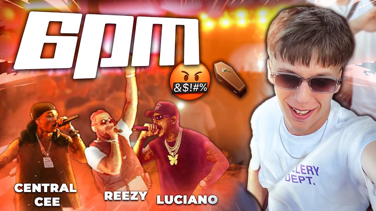 😭L CROWD oder ABRISS?🤯 6PM Festival VLOG (Pashanim, Luciano, Central Cee, …) 🎥