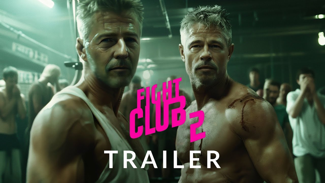 FAN TRAILER: Fight Club 2 - Edward Norton, Brad Pitt (Parody)