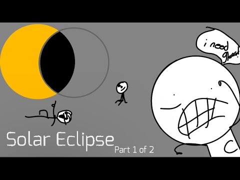 solar eclipse animation part 1 of 2 (part 2 coming out 4:30 PM) - YouTube