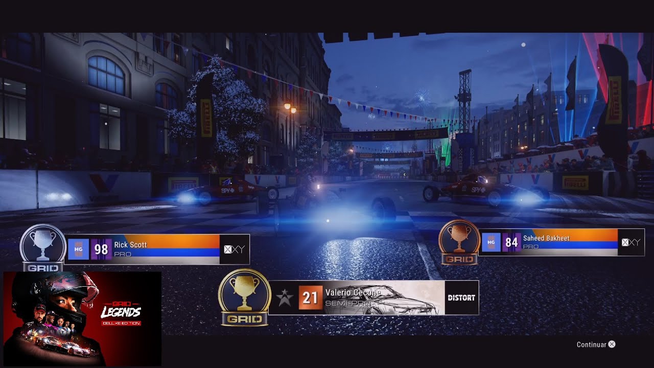 Eventos De Patrocinador 3 Distort | Grid Legends | 🤯🤯😃😃|ValerioCecone|