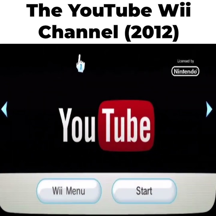 Did you use the YouTube Channel on the Nintendo Wii? -#wii #nintendo #netflix #nostaliga #2000s